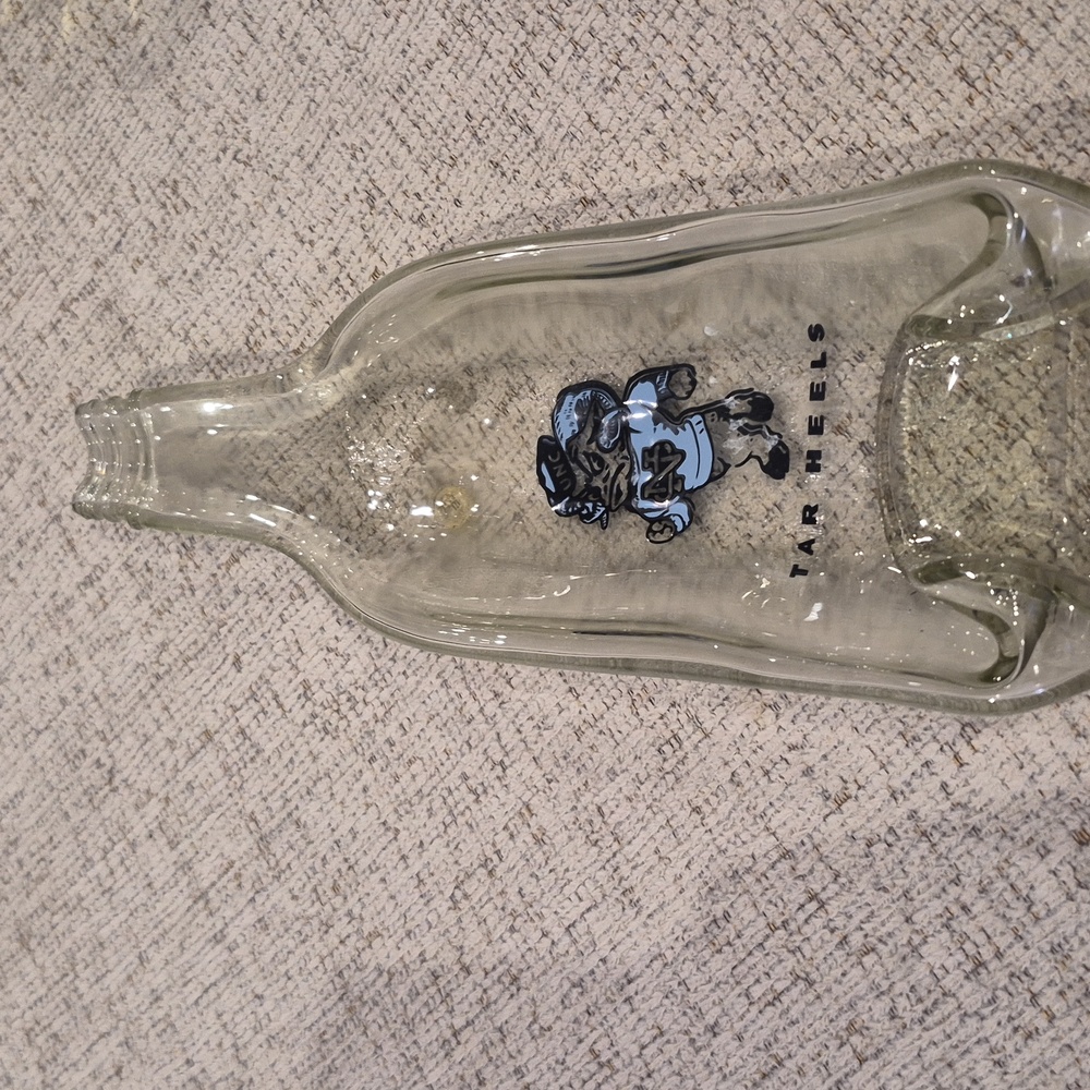 UNC Tar Heels Glass Spoon Rest